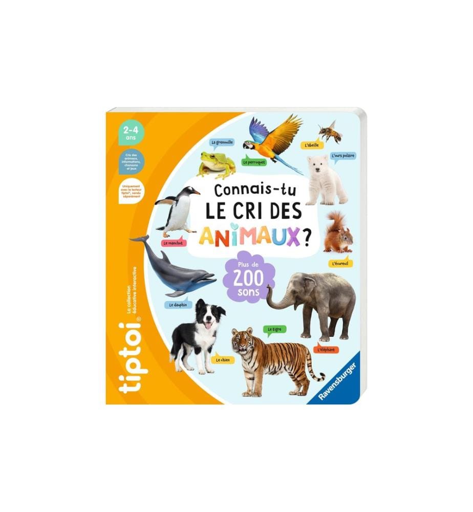 TIPTOI - Livre éducatif Connaistu le cri des animaux? -FR-