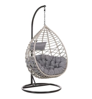 Fauteuil suspendu avec support ARSITA Gris