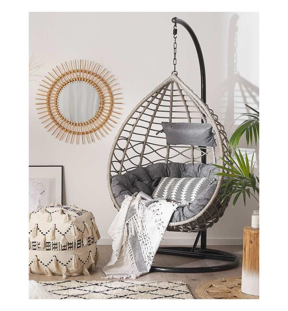 Fauteuil suspendu avec support ARSITA Gris