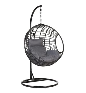 Fauteuil suspendu avec support ASPIO Noir