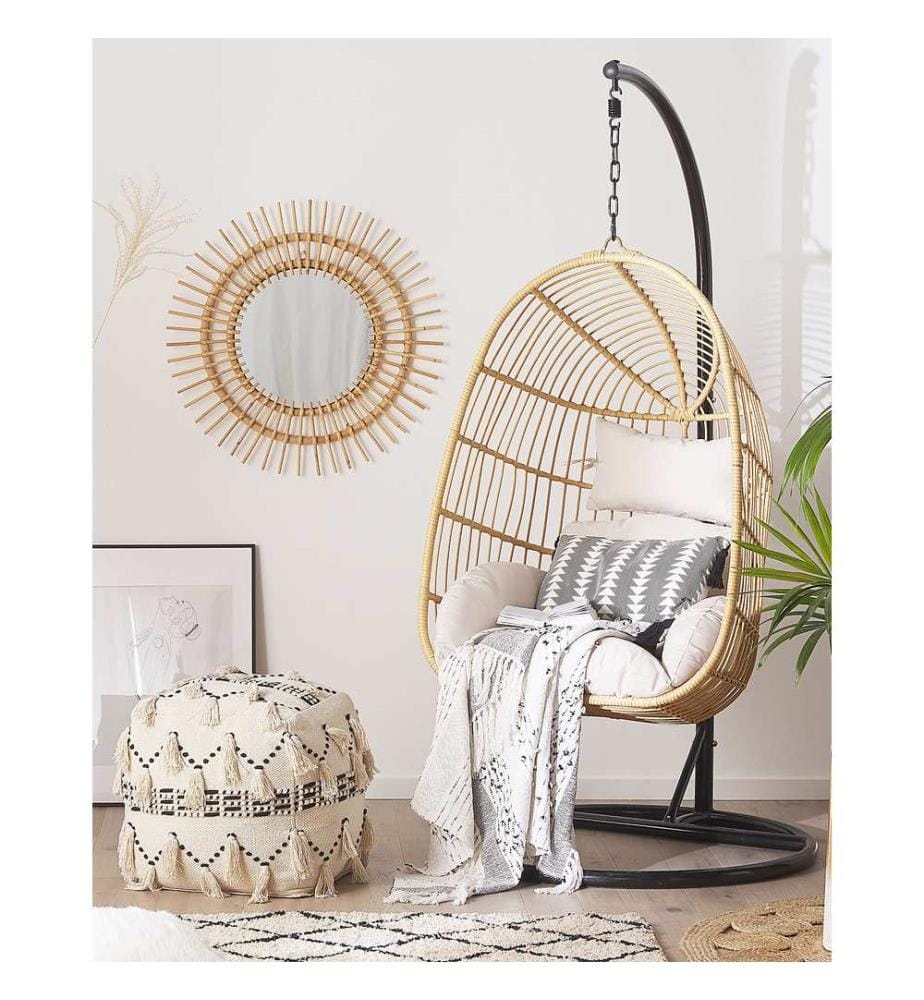 Fauteuil suspendu avec support CASOLI Naturel