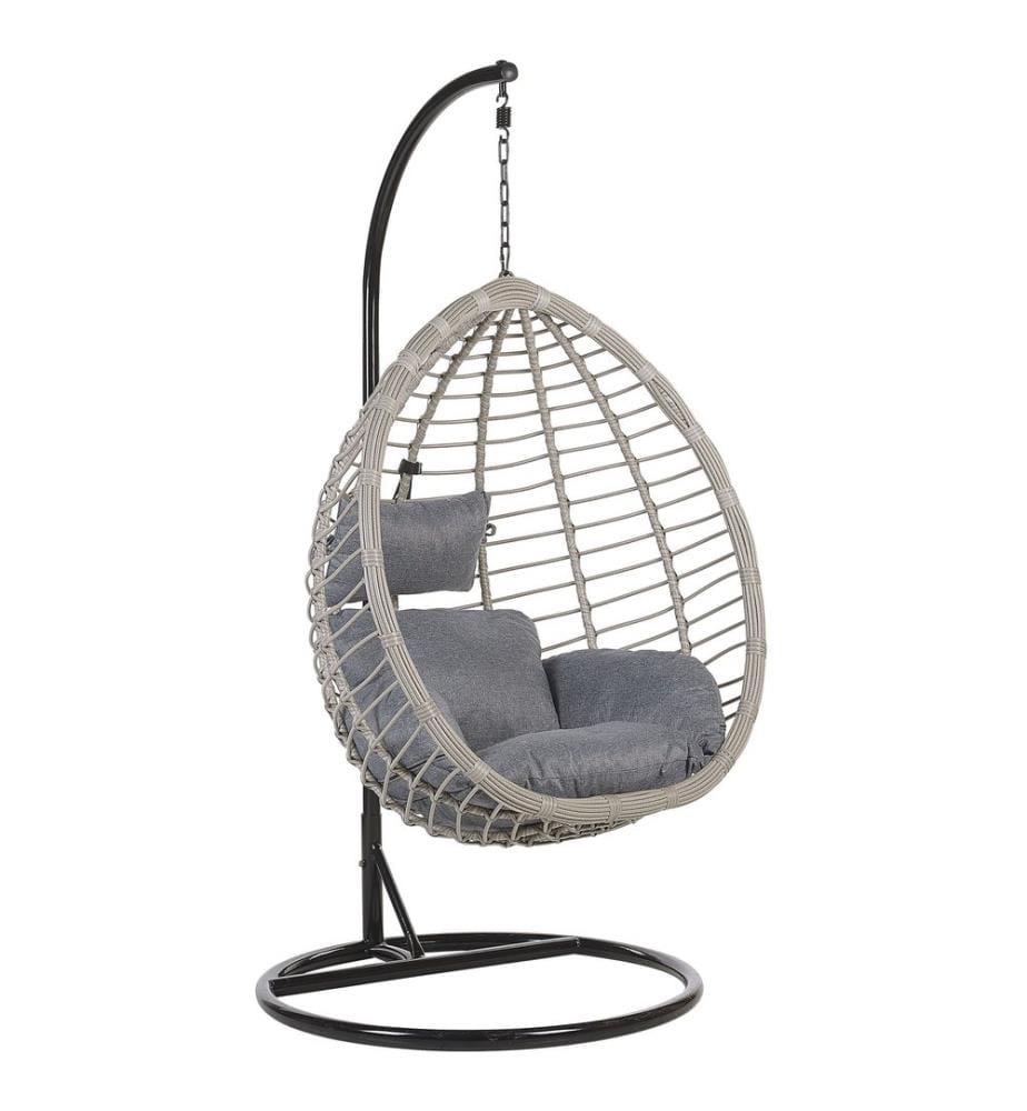 Fauteuil suspendu avec support TOLLO Gris