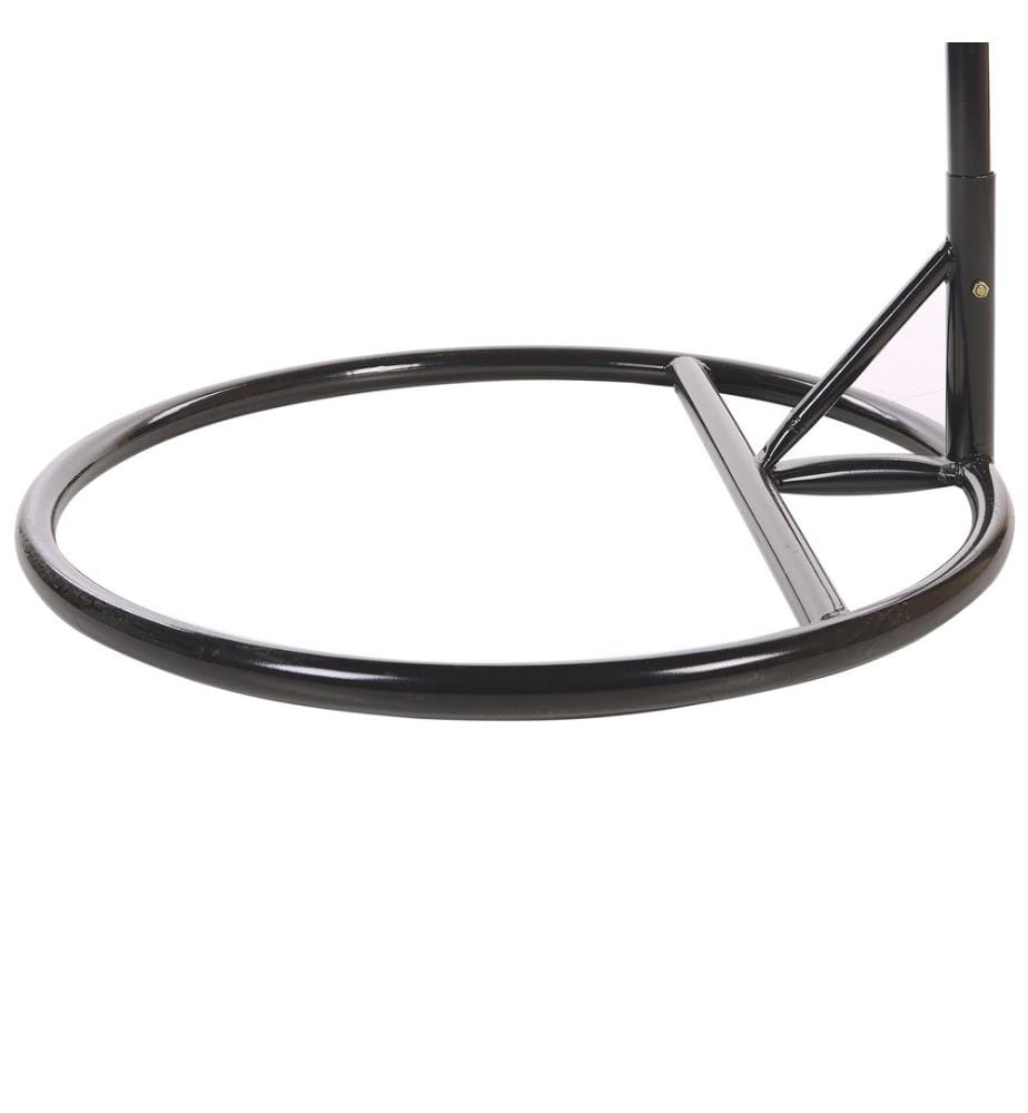 Support pour fauteuil suspendu STAN Métal Noir