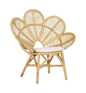 Chaise paon FLORENTINE Rotin Naturel