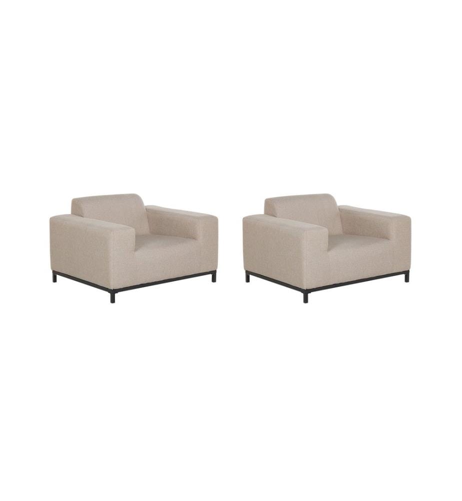 Fauteuil ROVIGO Tissu Beige