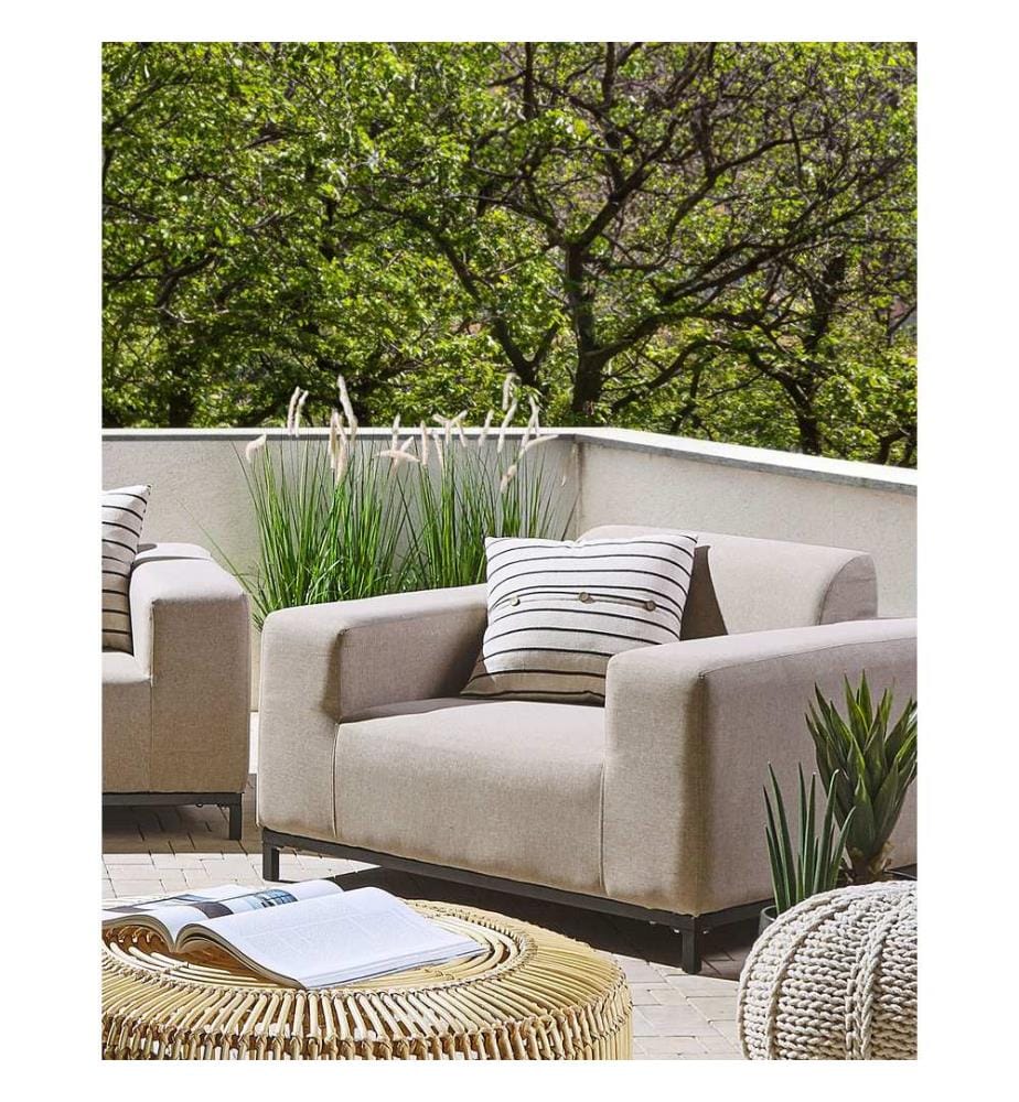 Fauteuil ROVIGO Tissu Beige