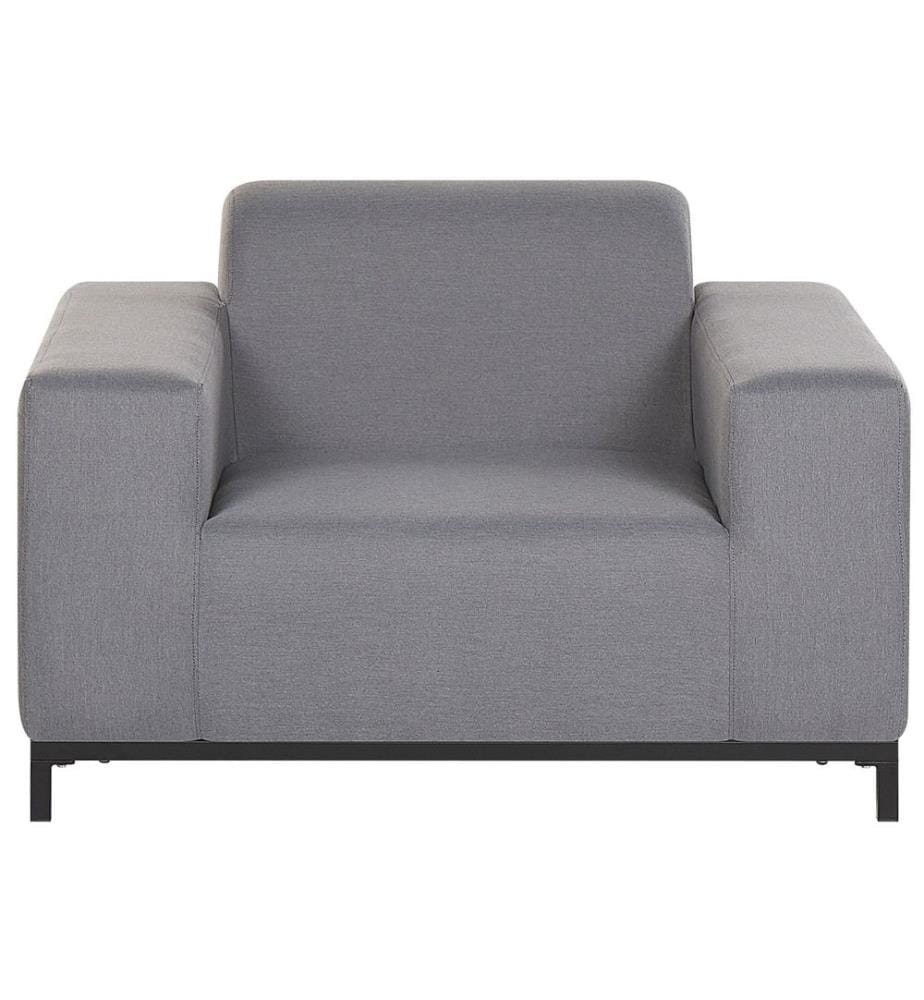 Fauteuil ROVIGO Tissu Gris
