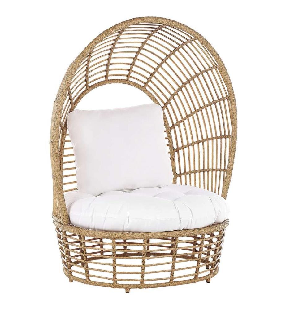 Fauteuil de jardin LIDO Rotin Beige