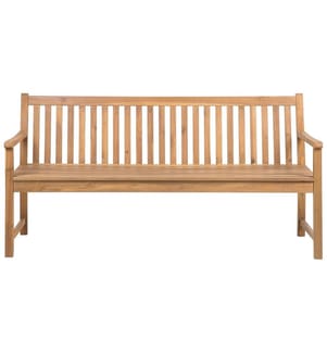 Banc de jardin VIVARA 180 cm Bois d'acacia certifié Marron clair