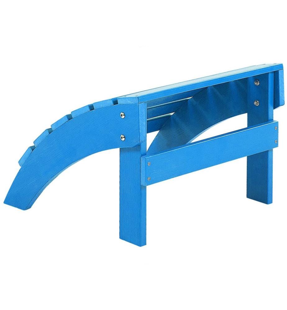 Pouf de jardin ADIRONDACK Bleu