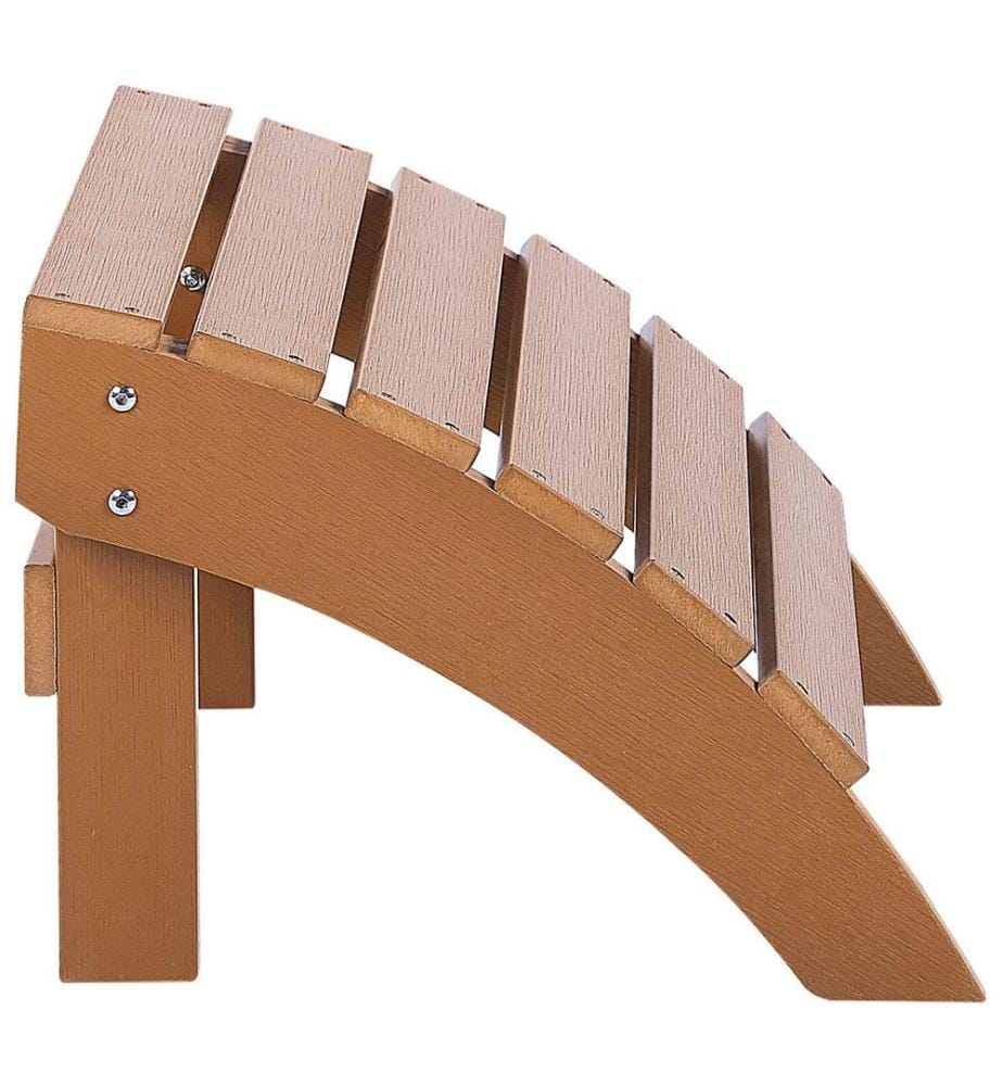 Pouf de jardin ADIRONDACK Marron