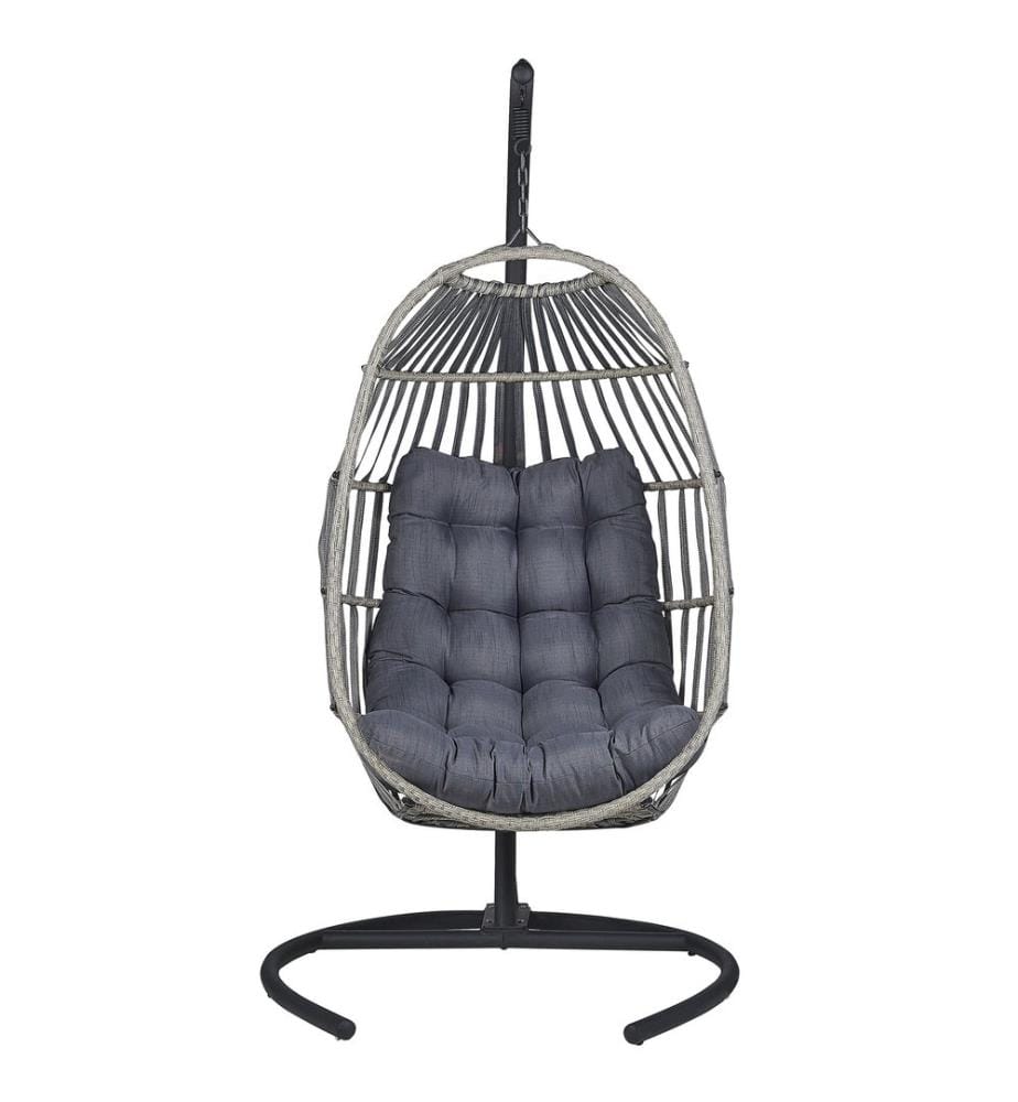 Fauteuil suspendu avec support SESIA Gris foncé