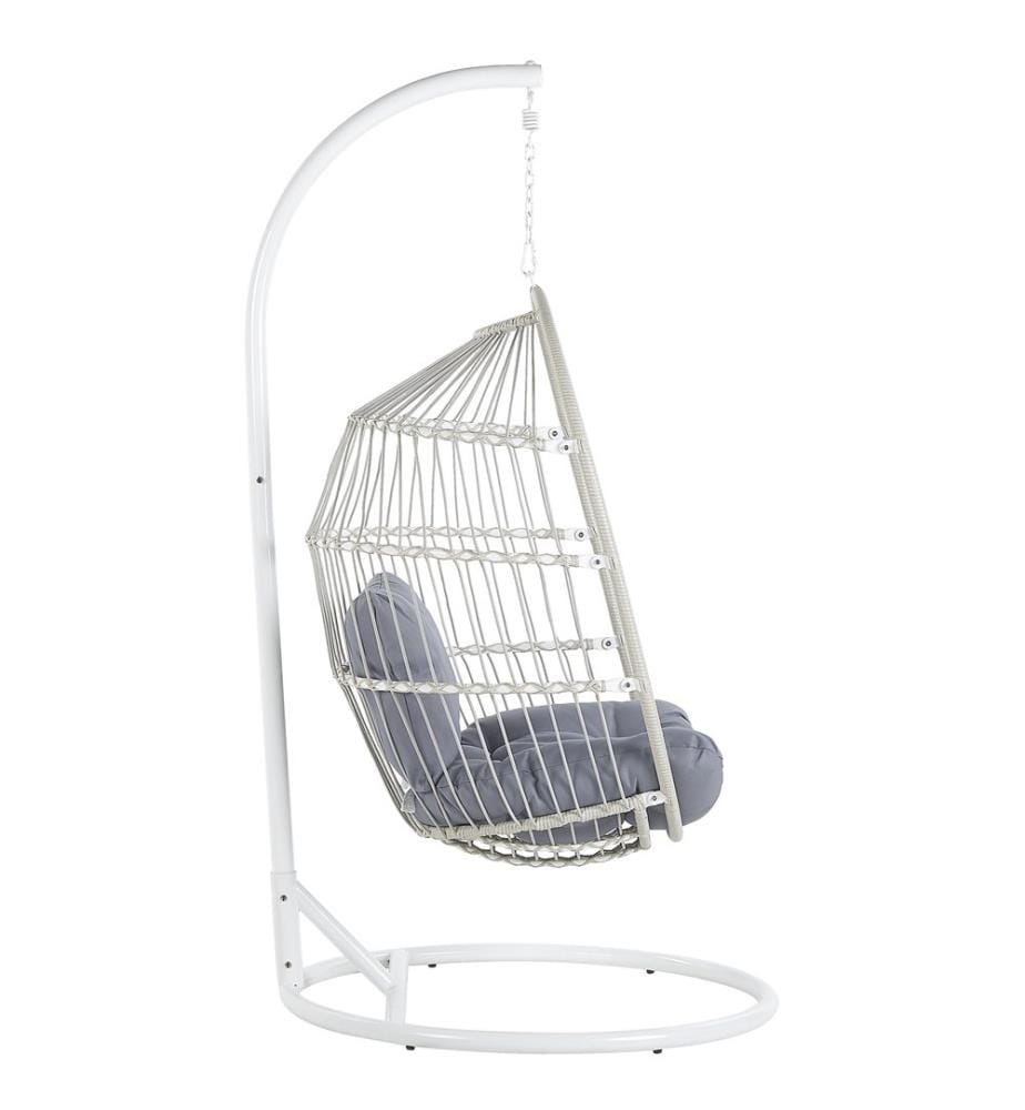 Fauteuil suspendu avec support ALBA Blanc