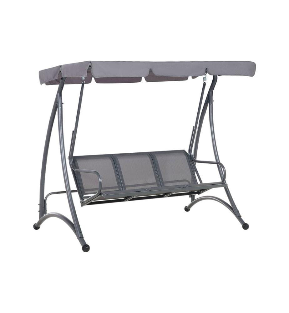 Balancelle de jardin BOGART Métal Gris