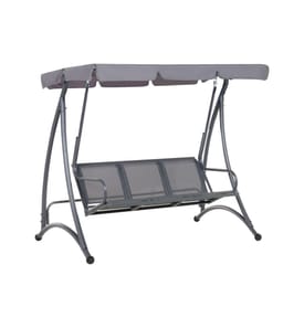 Balancelle de jardin BOGART Métal Gris