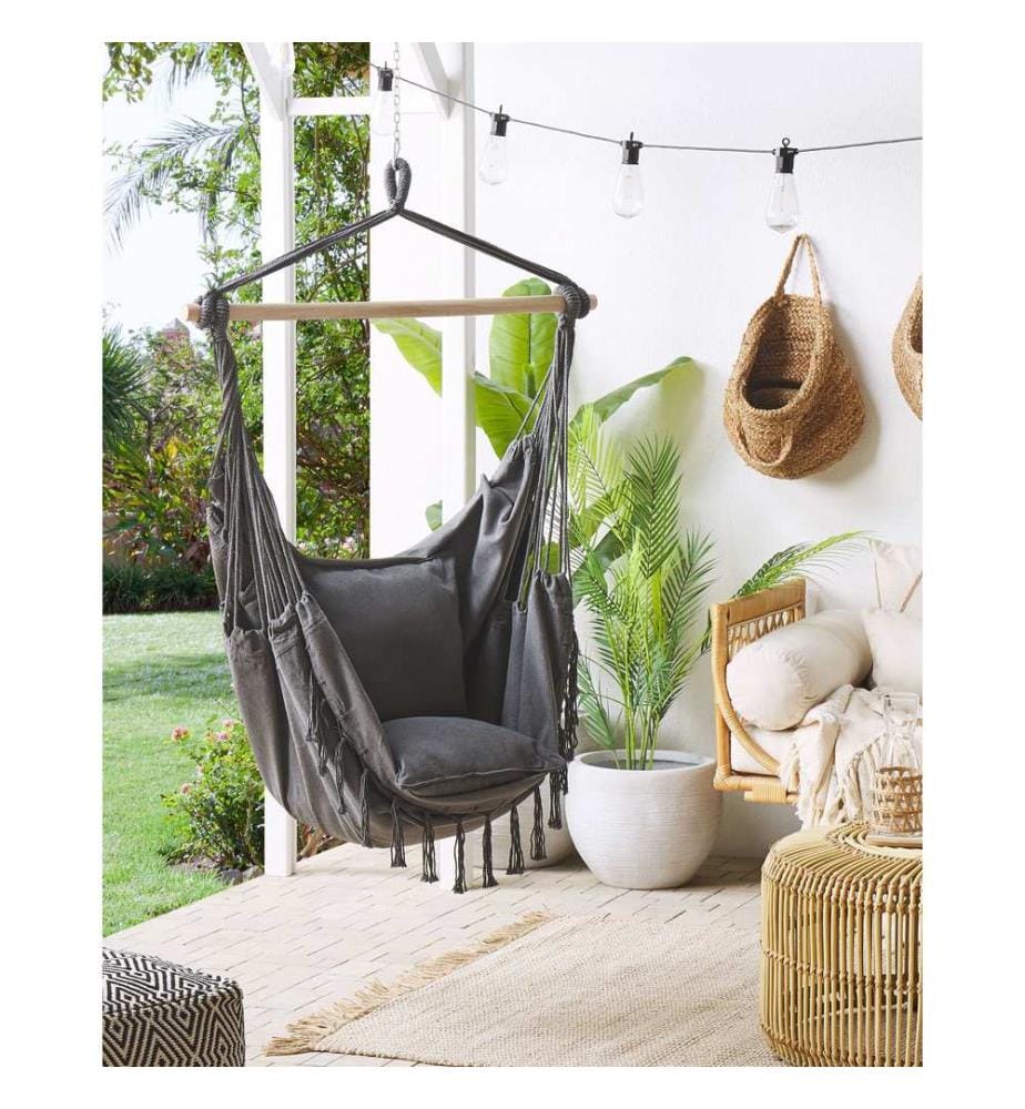 Fauteuil suspendu BONEA Coton Gris