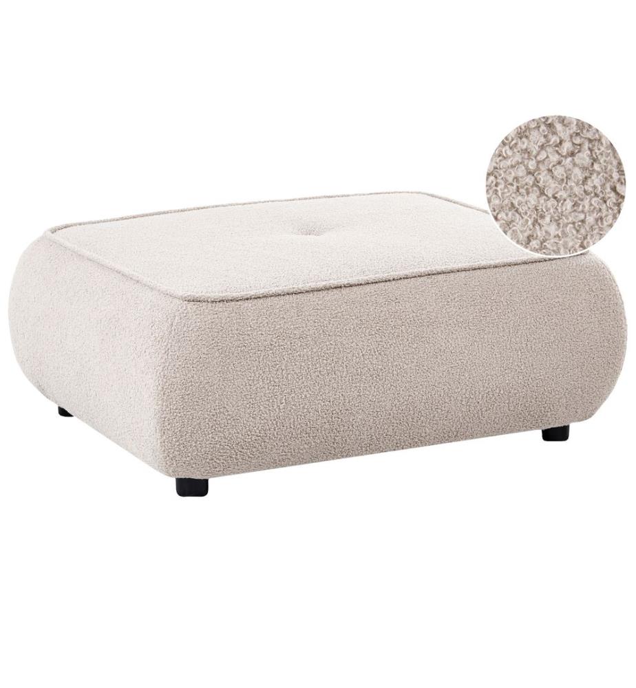 Ottoman SALLA Bouclé Beige