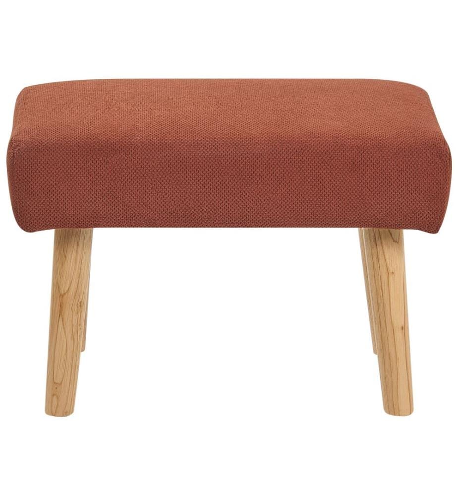 Repose-pied TAKOMA Tissu Orange