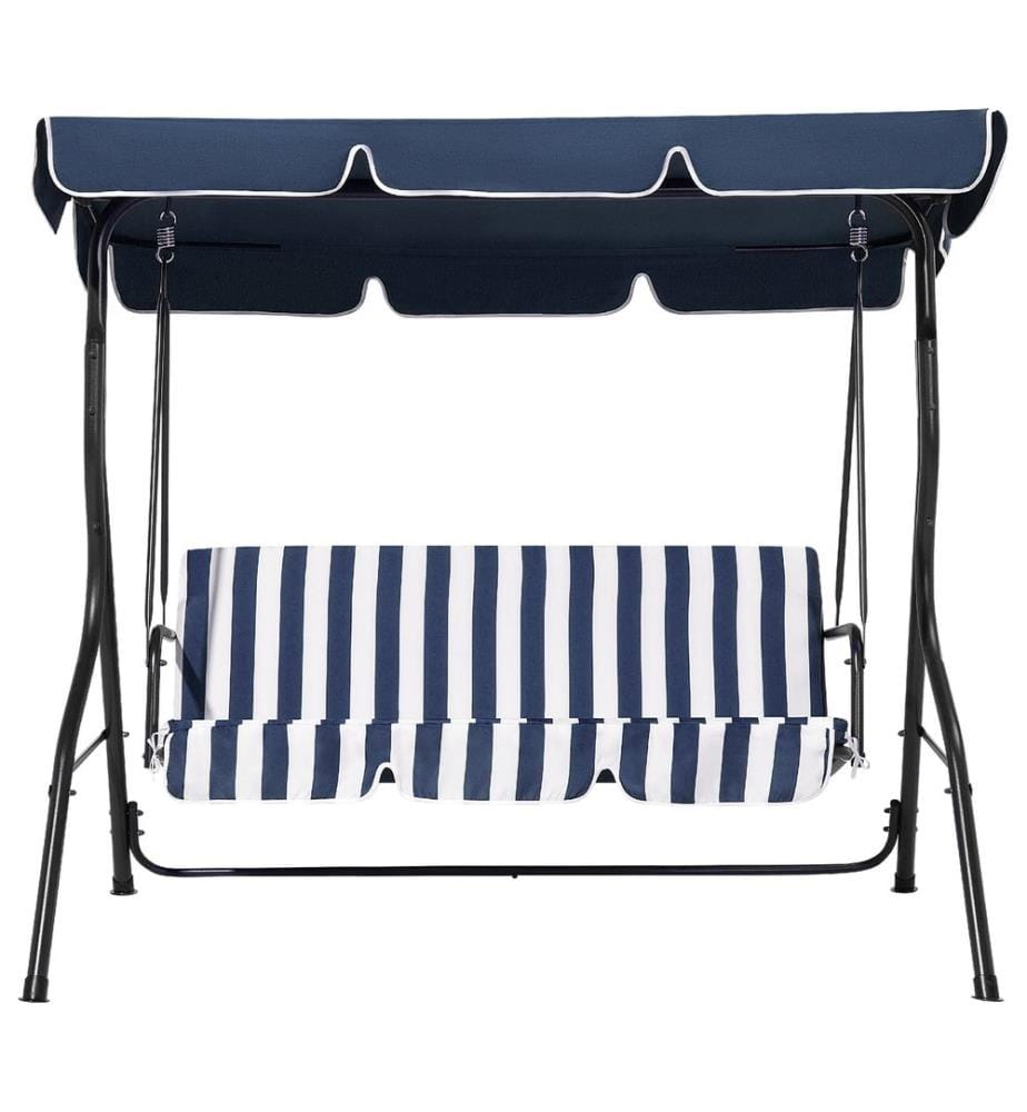 Balancelle de jardin CHAPLIN Métal Bleu foncé