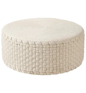 Outdoor Pouf hellbeige ? 70 cm MITHI