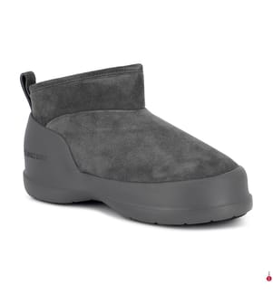 Niedrige Après-Ski-Stiefel – Grau