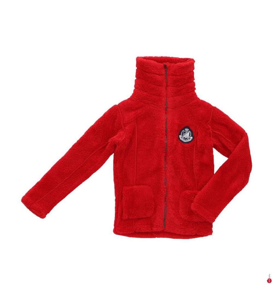 Sherpa Gasana Fleecejacke – Rot