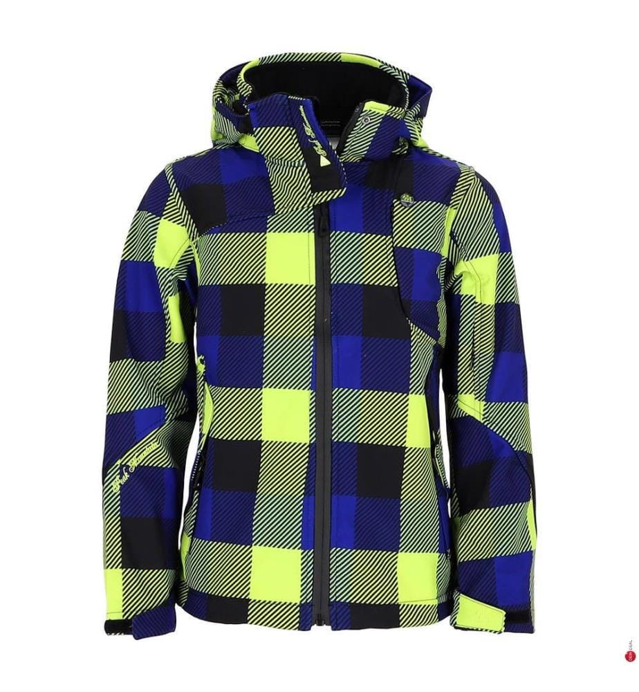 Giacca Softshell Gaveny - Giallo e blu