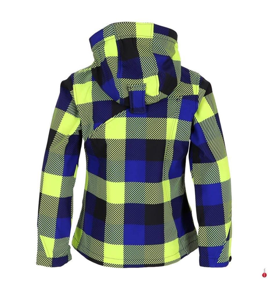 Giacca Softshell Gaveny - Giallo e blu