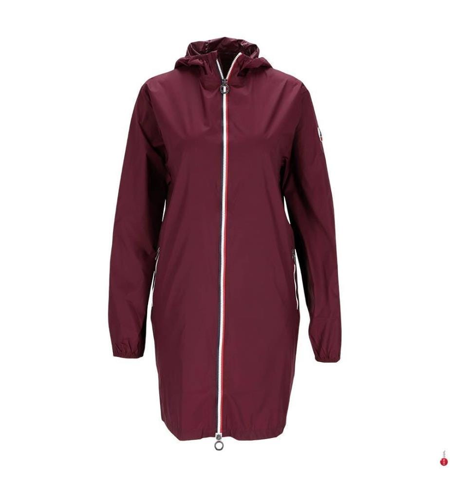 Langer Regenmantel – Cerise Noire