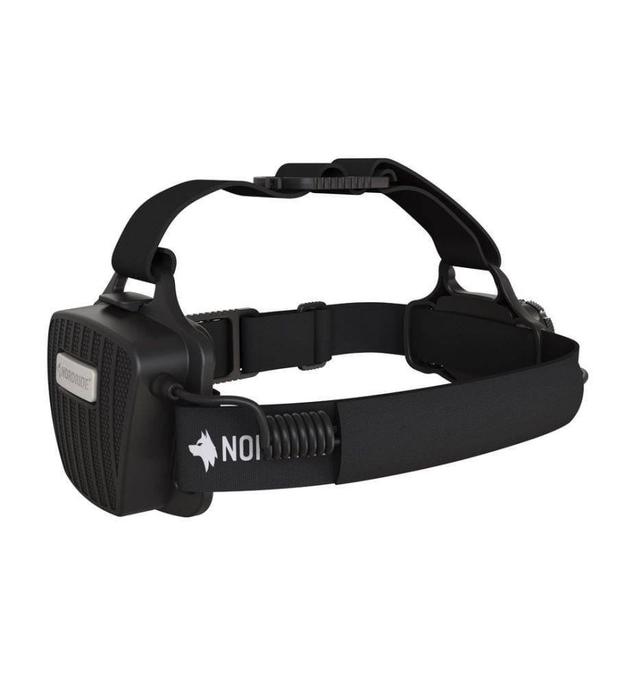 NORDRIDE - Stirnlampe Active Pro R Hybrid Schwarz, 640 lm, IP65