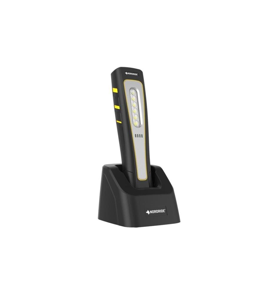 NORDRIDE - Lampe de poche Work Light 500 lm, IP68, avec aimant et crochet
