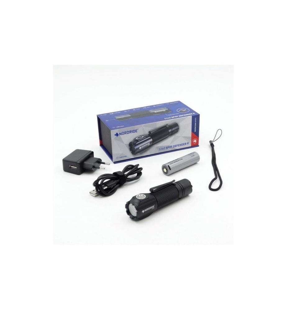 NORDRIDE - Taschenlampe Spot Defender R 1100 lm, IP68
