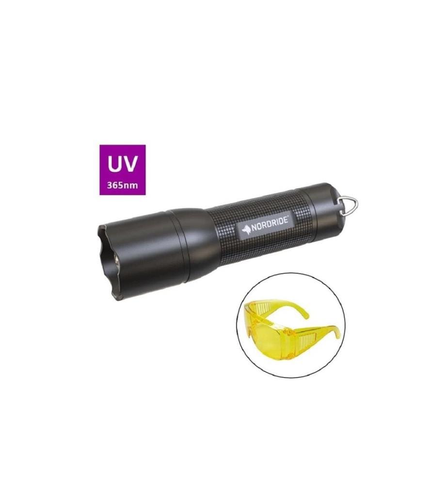 NORDRIDE - Taschenlampe Spot UV 365 A Set, IP65