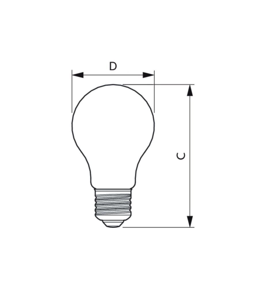 Philips Professional - Lampe CorePro LEDbulb ND 10-75W A60 E27 840