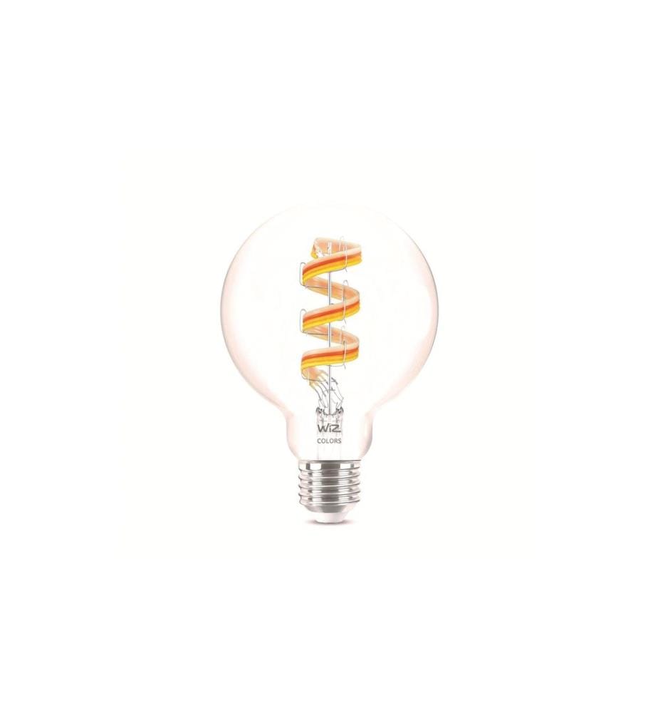 WIZ - Leuchtmittel 6.3W (40W) E27 G95 Tunable White & Color