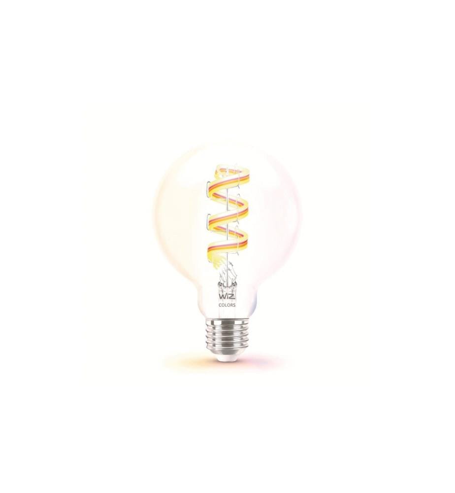 WIZ - Leuchtmittel 6.3W (40W) E27 G95 Tunable White & Color