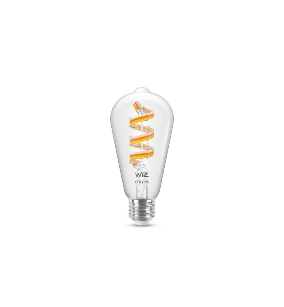 WIZ - Leuchtmittel 6.3W (40W) E27 ST64 Tunable White & Color