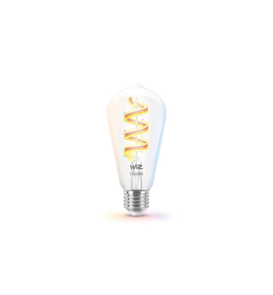 WIZ - Leuchtmittel 6.3W (40W) E27 ST64 Tunable White & Color