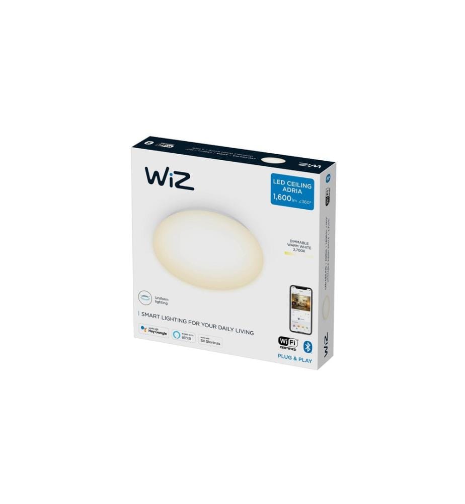 WIZ - Deckenleuchte Adria 17W 2700K Einzelpack