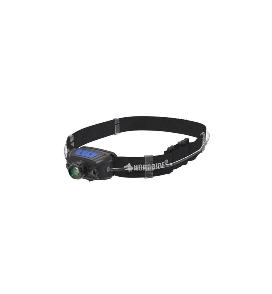 NORDRIDE - Stirnlampe LED Active Sport R, 330 Lumen, IP65, Schwarz