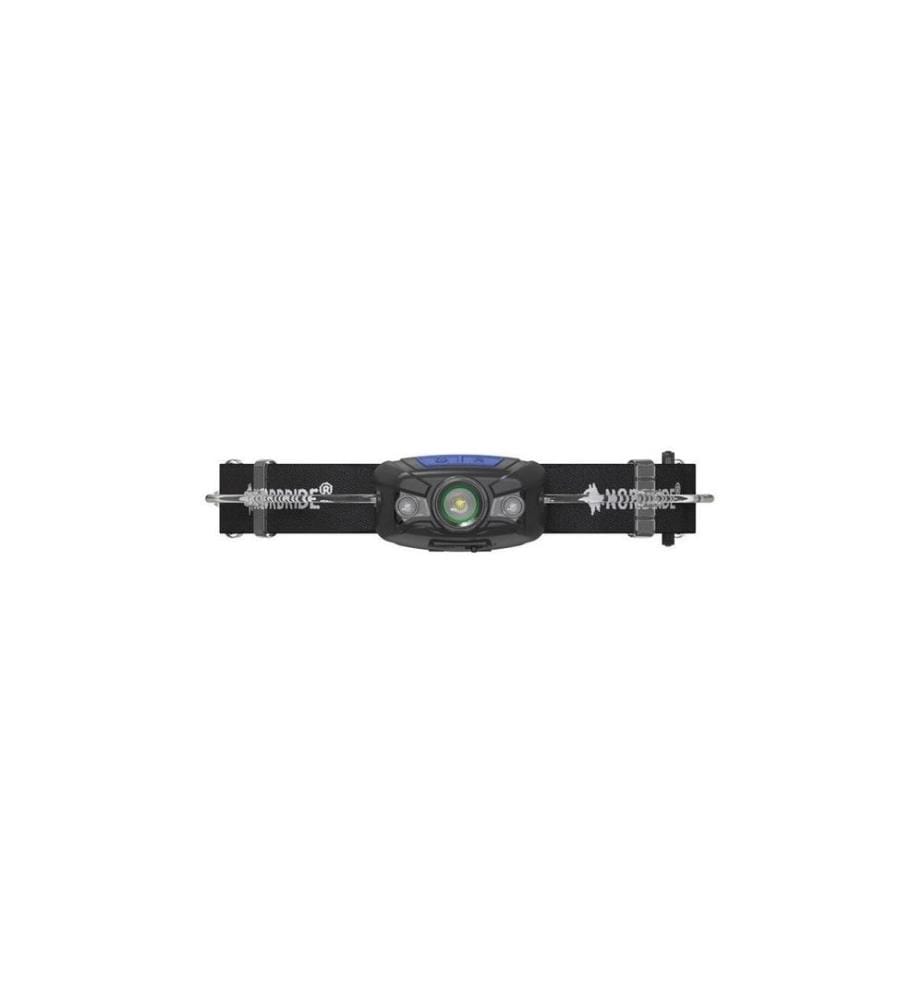 NORDRIDE - Stirnlampe LED Active Sport R, 330 Lumen, IP65, Schwarz