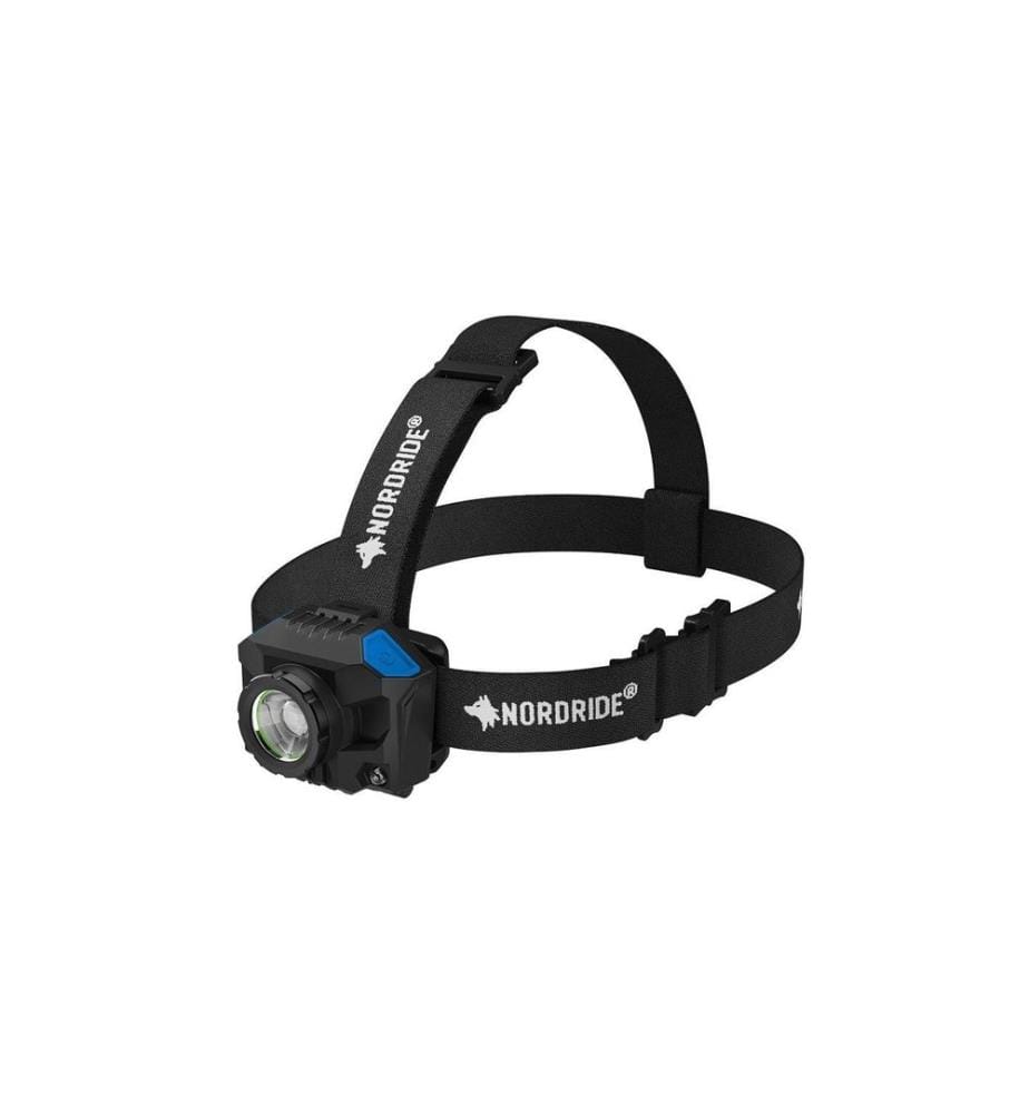 NORDRIDE - Stirnlampe LED Active X1 R, 700 Lumen, IP65, Schwarz