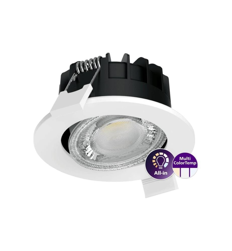 Philips Professional - Einbauleuchte RS071B 5S/827_30_40 40D PSR PI6 IP65 WH