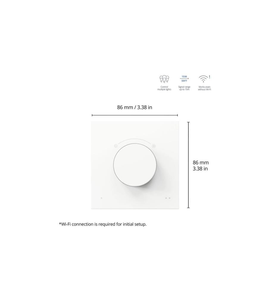 WIZ - Dial switch Schalter Weiss