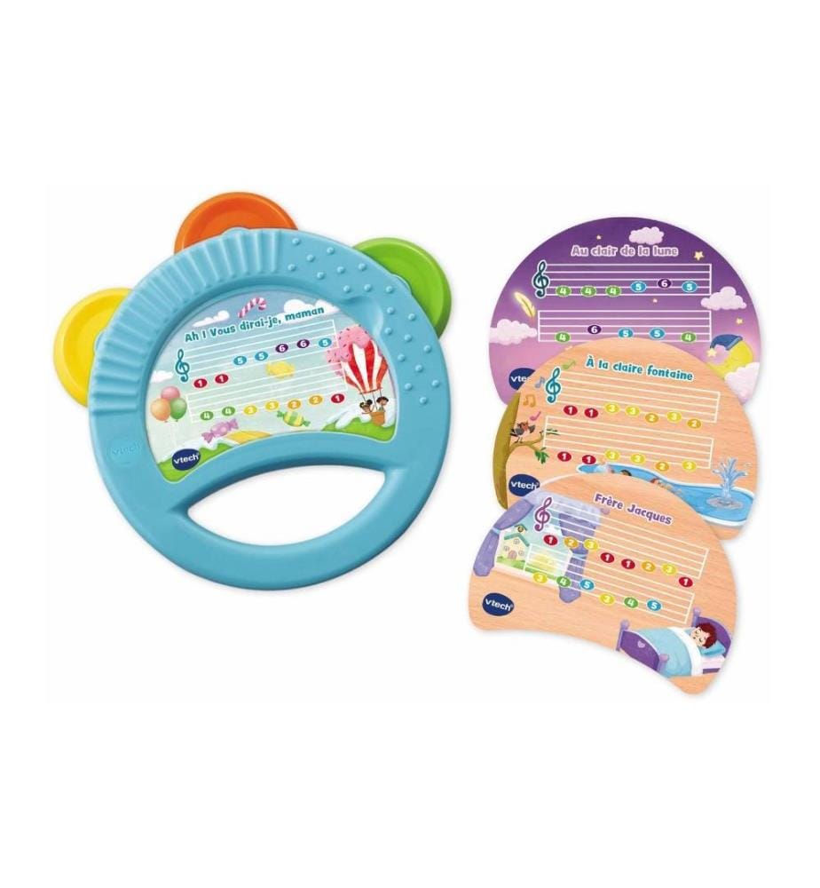 VTECH - Musikspielzeug Xylo-Tambourin lumi magique -FR-