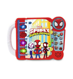 VTECH - Lernbuch Spidey und seine Super-Freunde – Abenteuerbuch -DE-