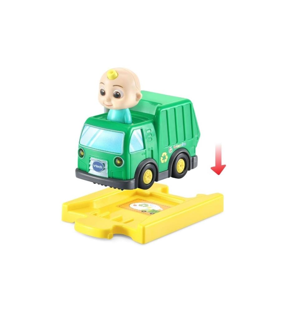 VTECH - Tut Tut JJs Müllwagen inkl. Schiene -DE-