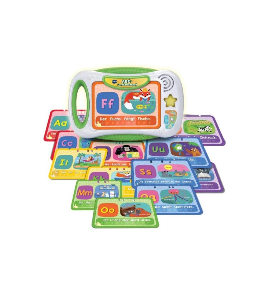 VTECH - Beschäftigungsspielzeug ABC-Lernkartenspass -DE-