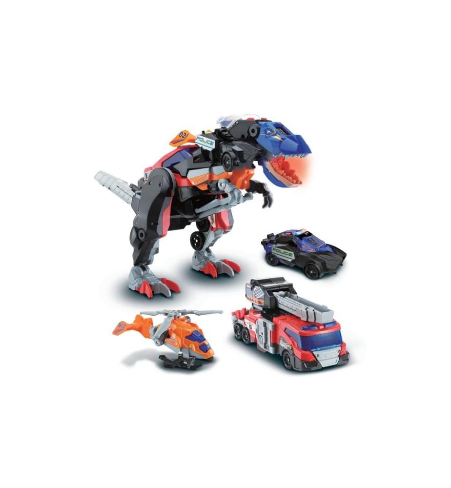 VTECH - Switch & Go Dinos - Combo Trio le T-Rex SOS -FR-