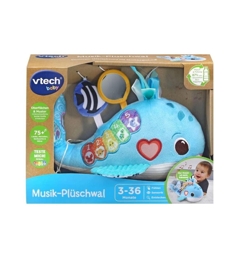 VTECH - Musik-Plüschwal -DE-